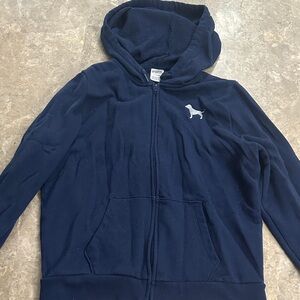 PINK Victoria's Secret Dark Blue Kids Jacket